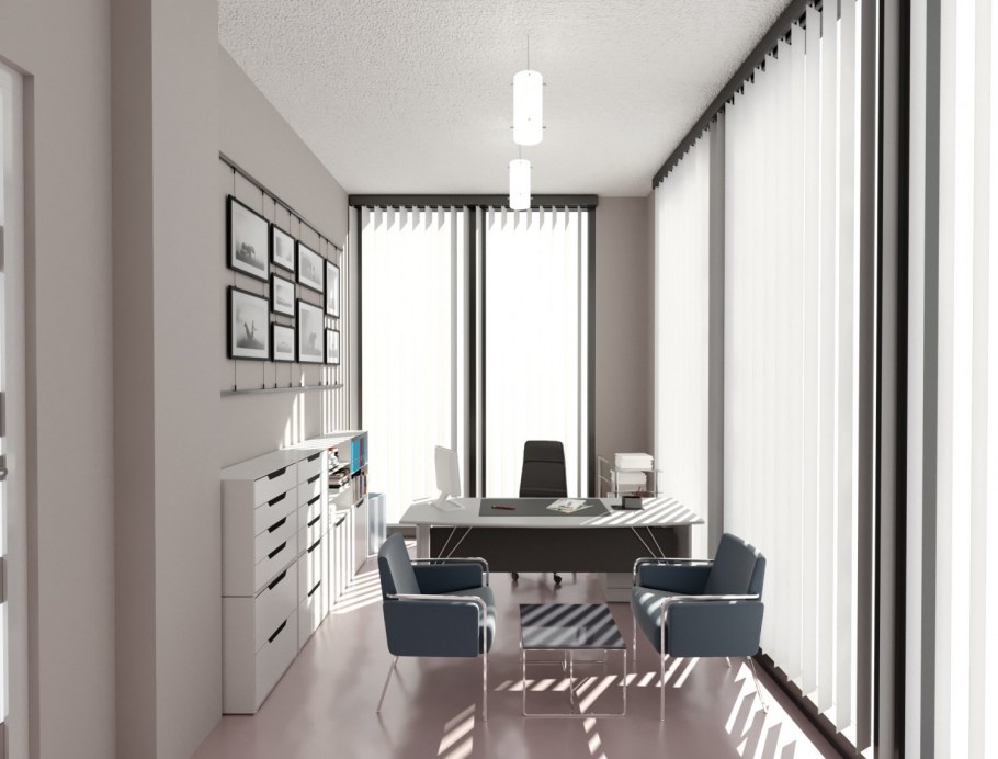 Стиль хайтек в интерьере офиса