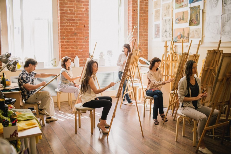 Интерьер творческой мастерской