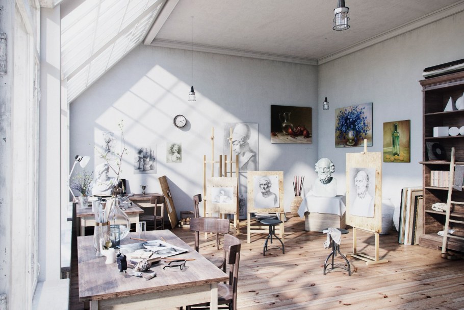 Мастерская художника