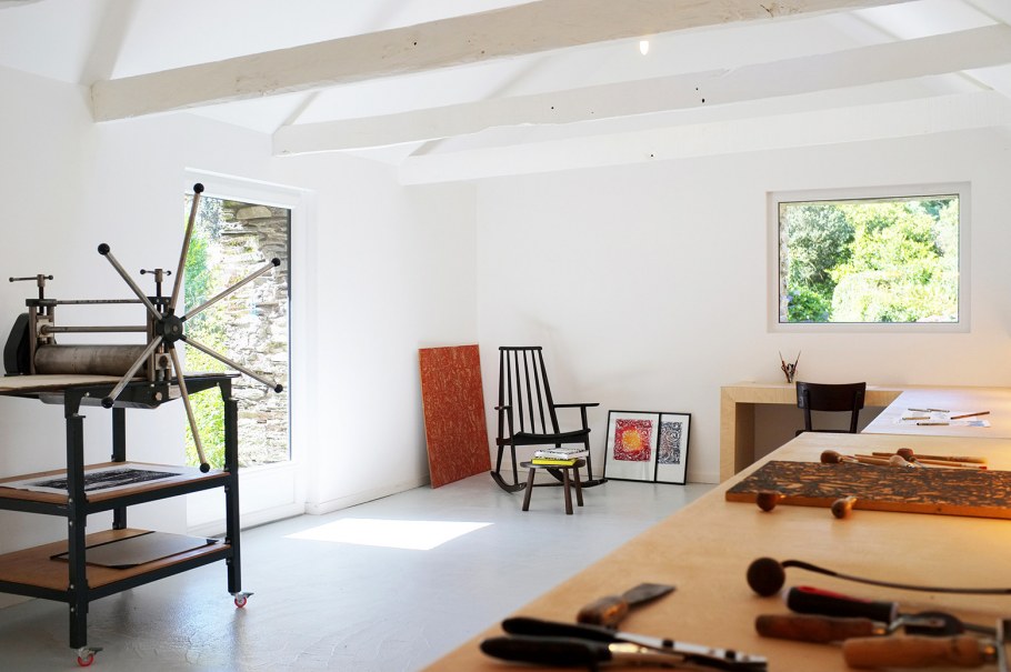 Художественная студия интерьер