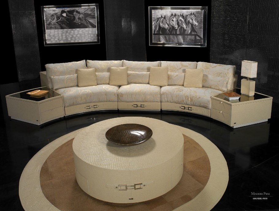 Диван полукруглый Oregon Royal 61