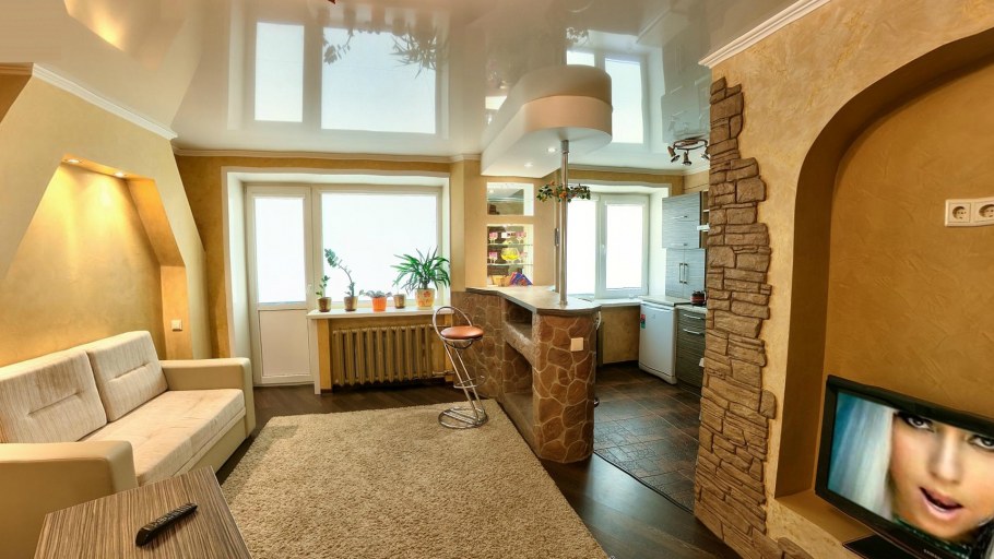 Перегородка из реек