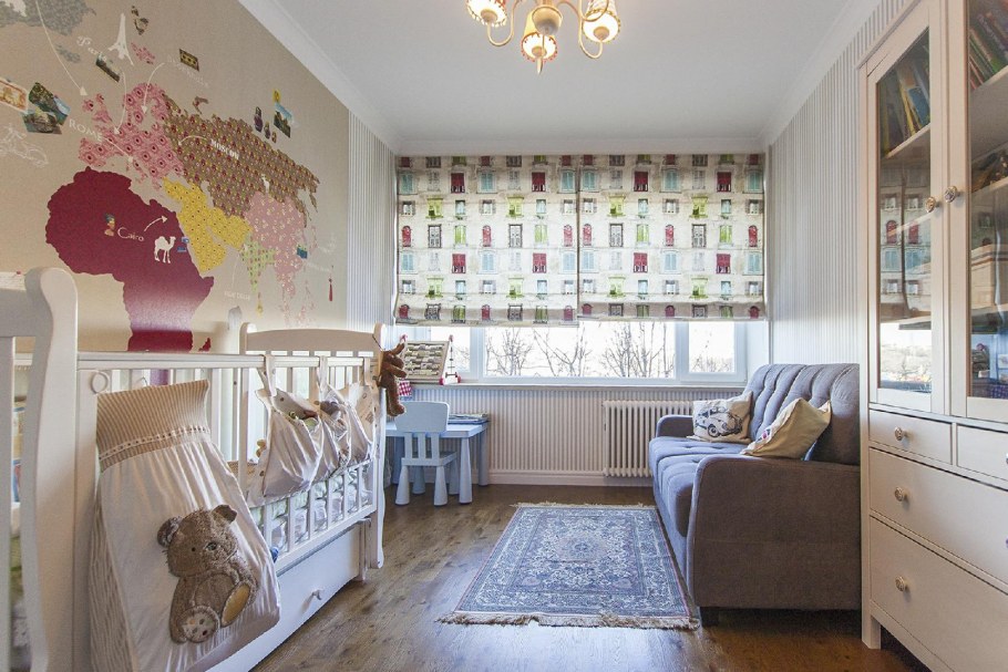 Детские комнаты в американском стиле