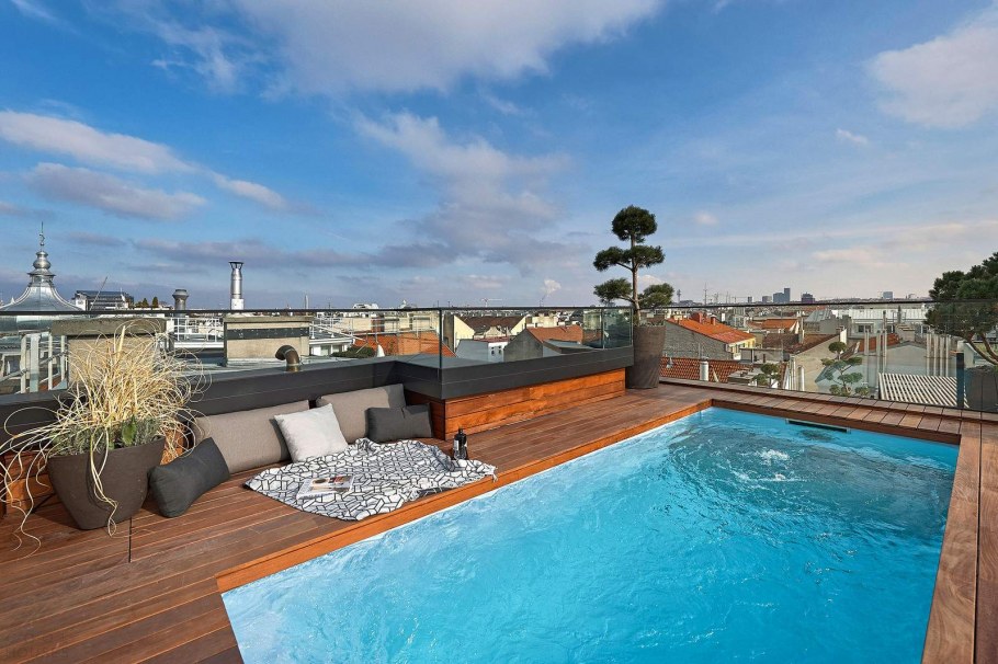 Бассейн пентхаус Москва