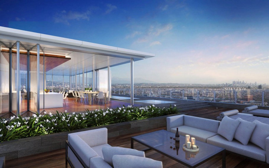 Пентхаус в Москва Сити с террасой