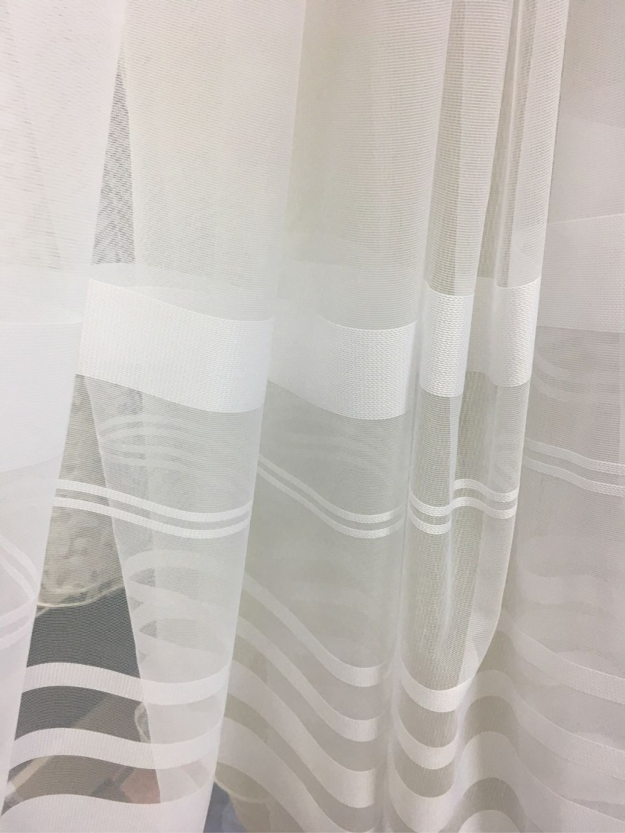 Тюль в полоску