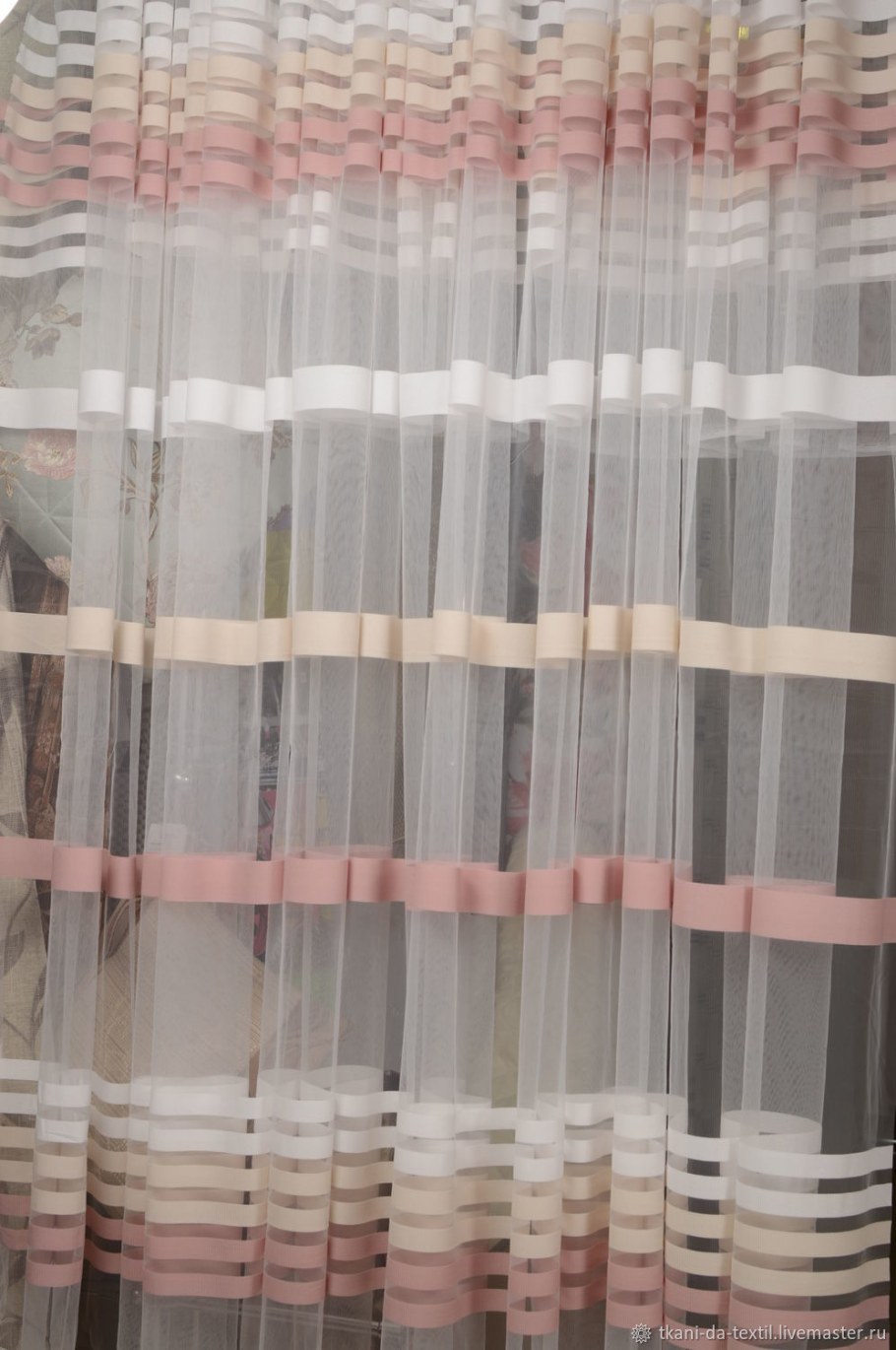 Тюль в полосочку