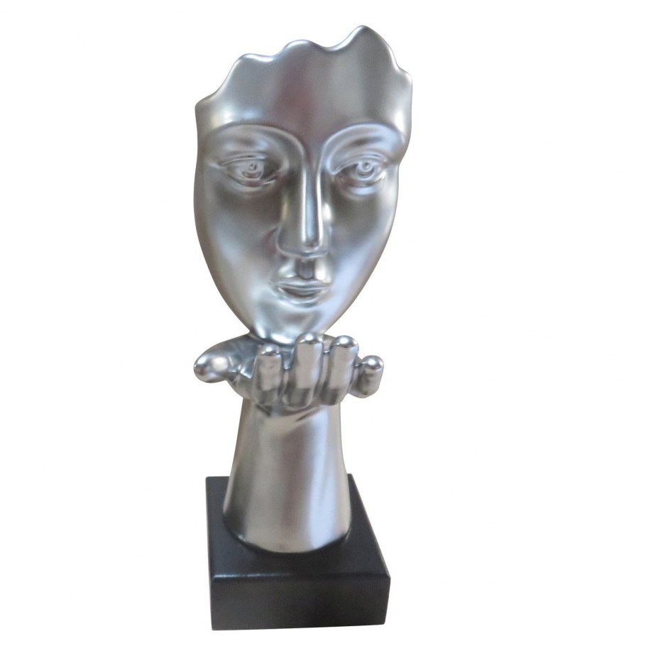 Фигурка декоративная лица