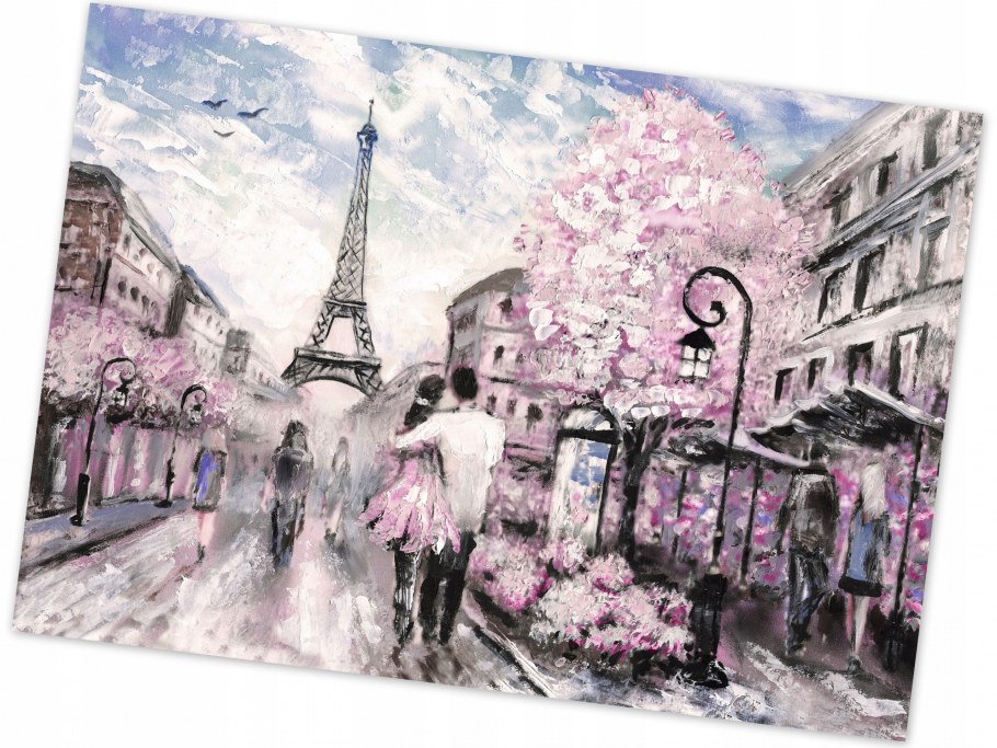 Париж в пастельных тонах