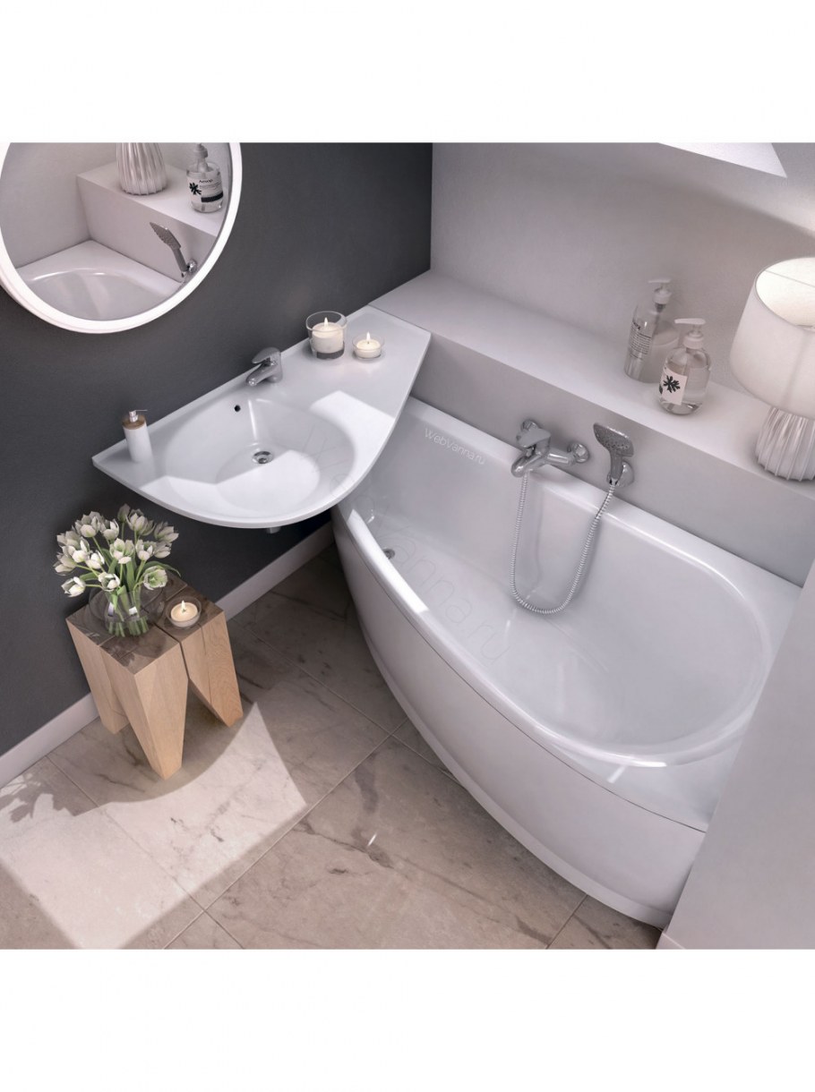 Акриловая ванна Vagnerplast Mini Catalina 125x125