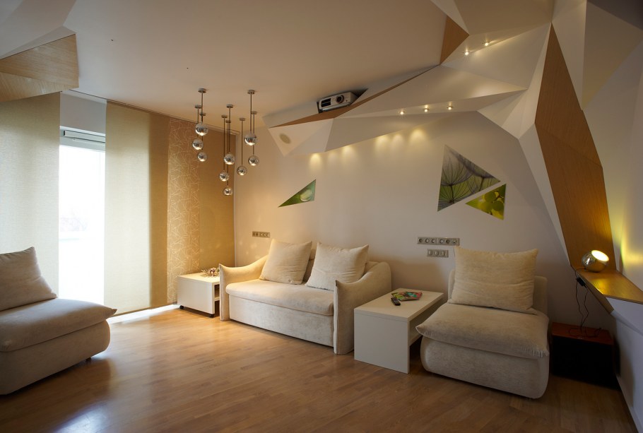 Интерьер в стиле Деконструктивизм