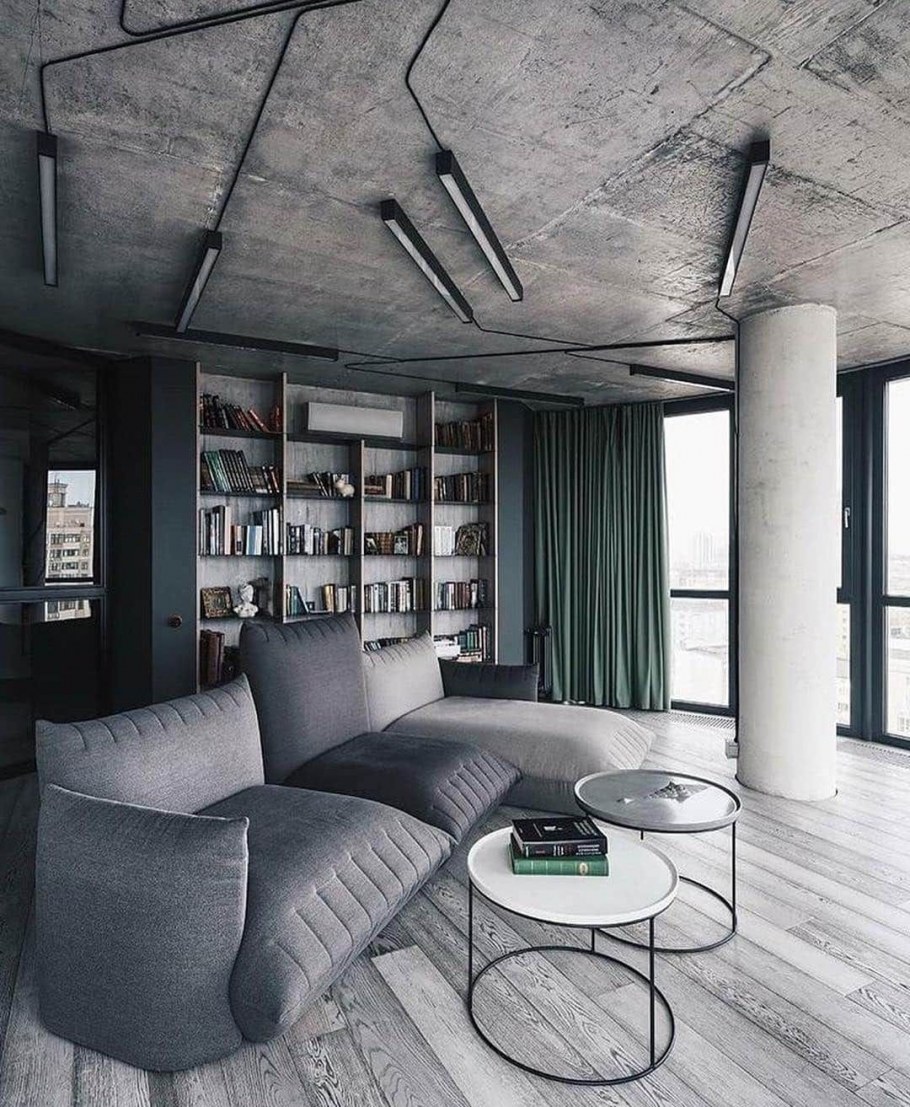 Гостиная в футуристическом стиле