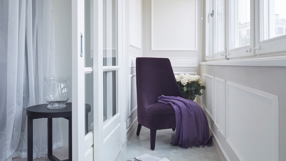 Балкон в стиле Неоклассика