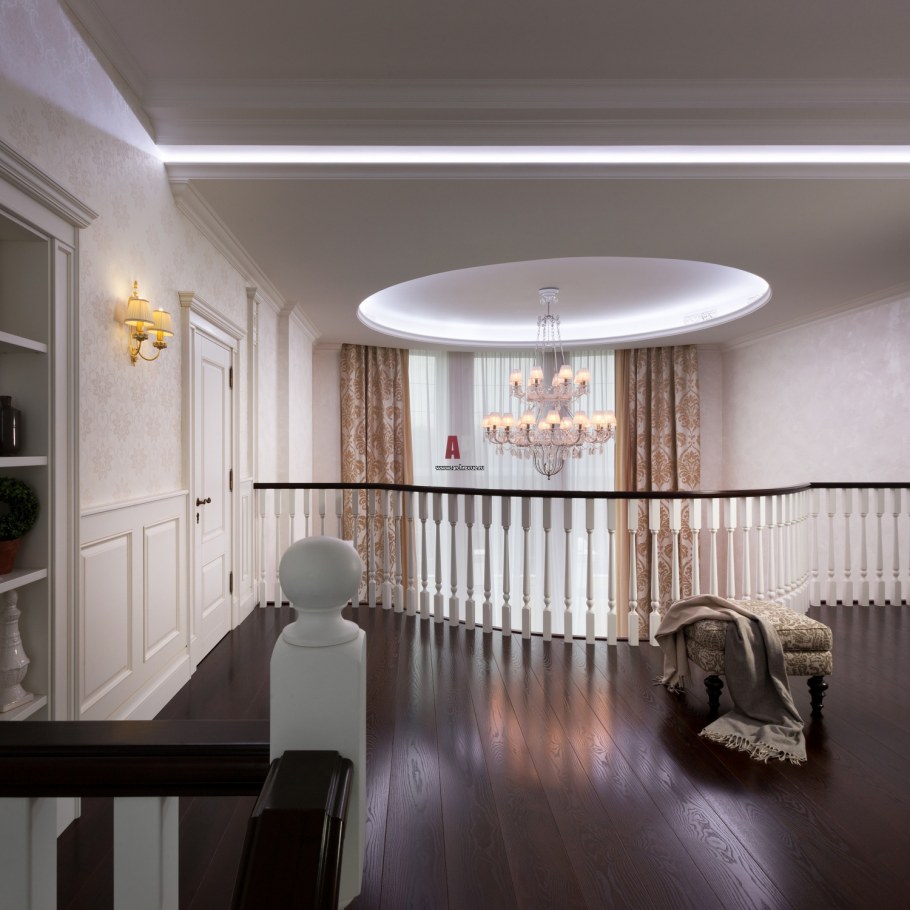 Интерьер лоджии Неоклассика