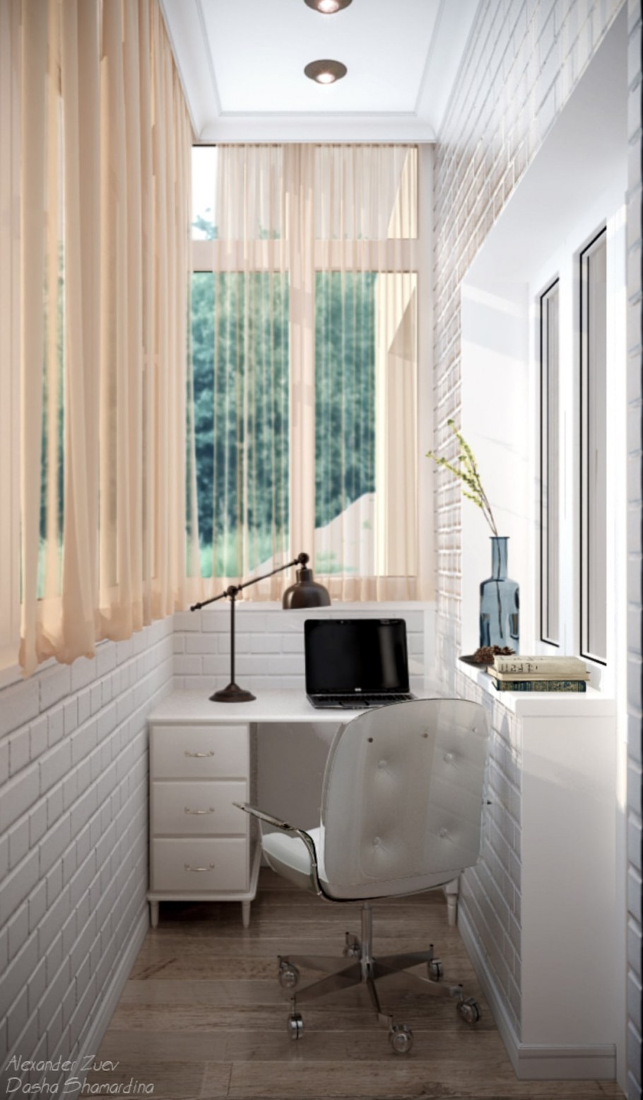 Лоджая в стие Нео классика