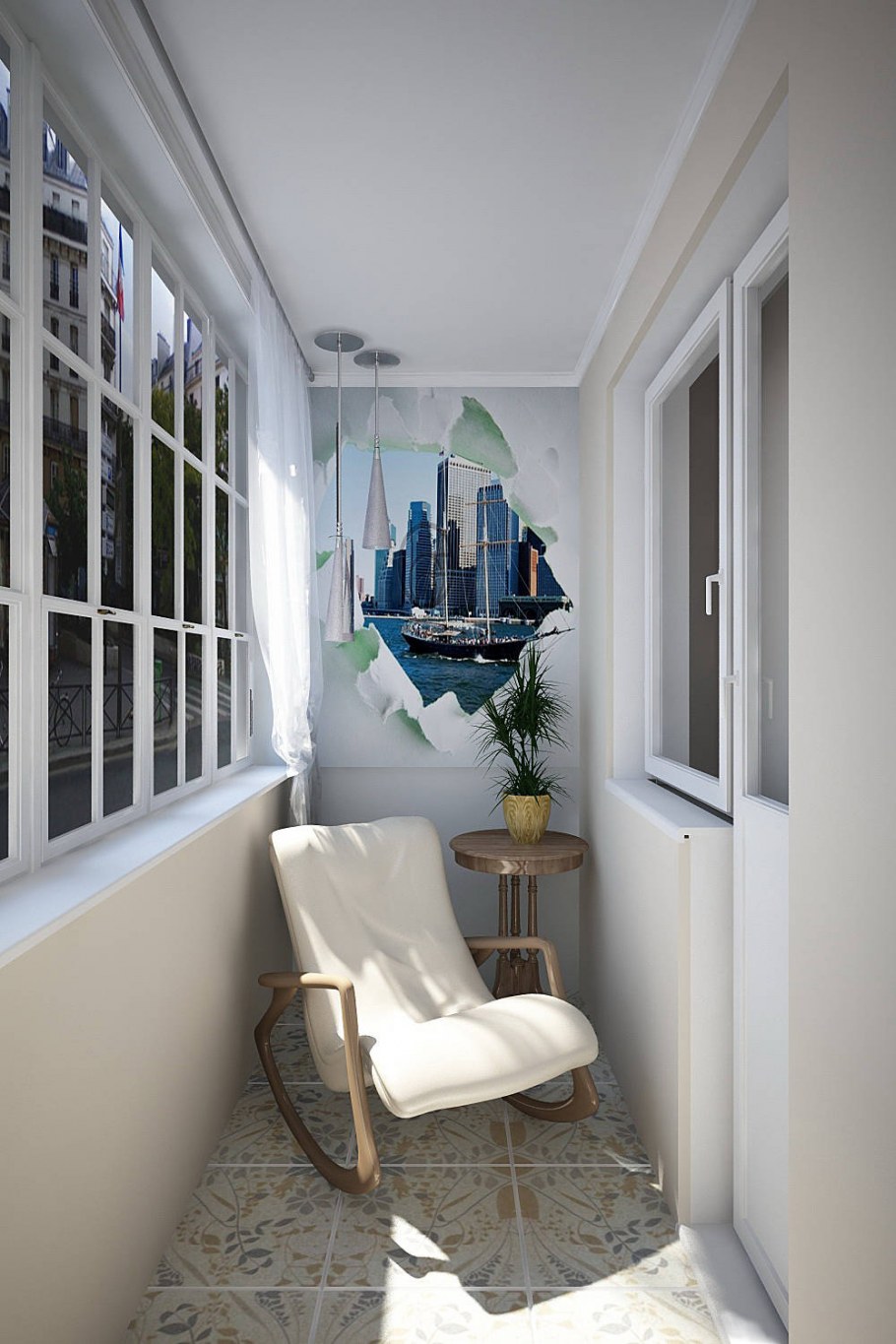 Балкон под комнату