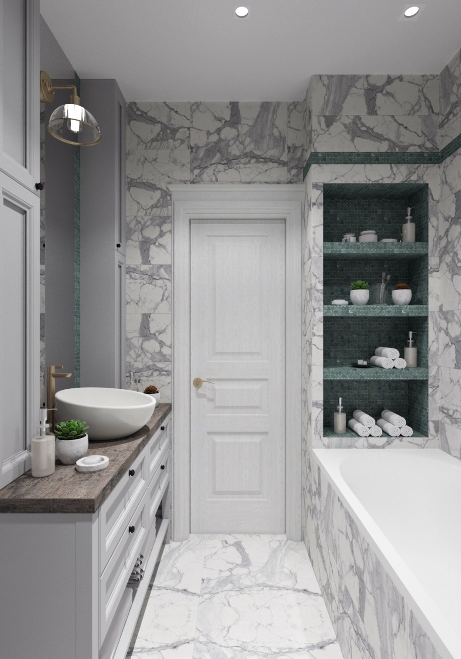 Оттенки пастельных тонов Неоклассика