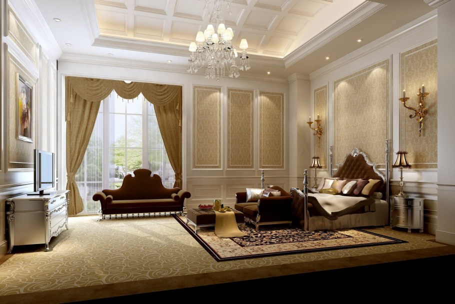 Классический интерьер комнаты