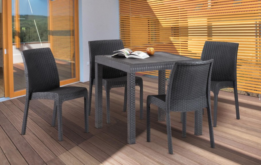 Пластиковая обеденная мебель