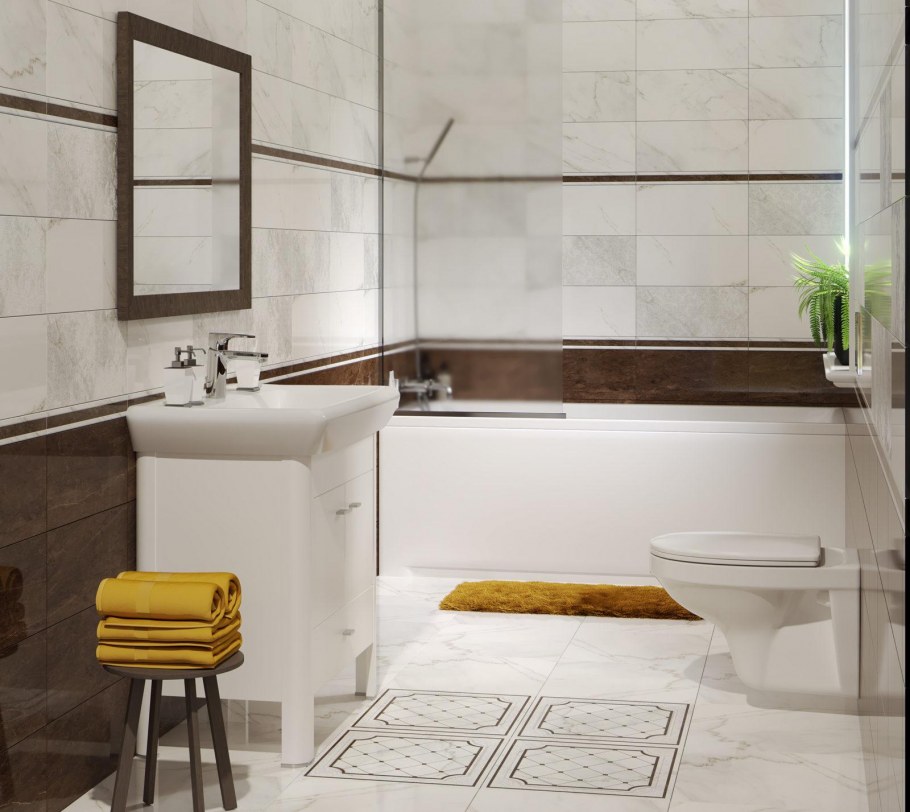 Плитка кабанчик розовая