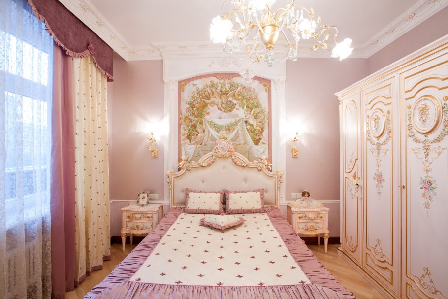 Спальня в классическом стиле
