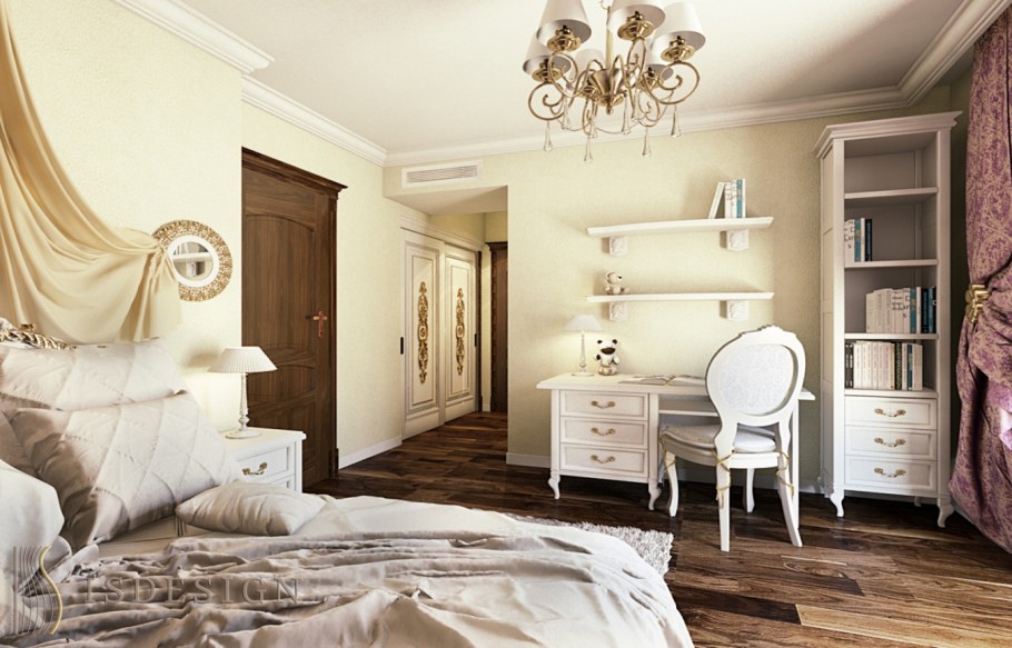 Спальня в стиле классицизм