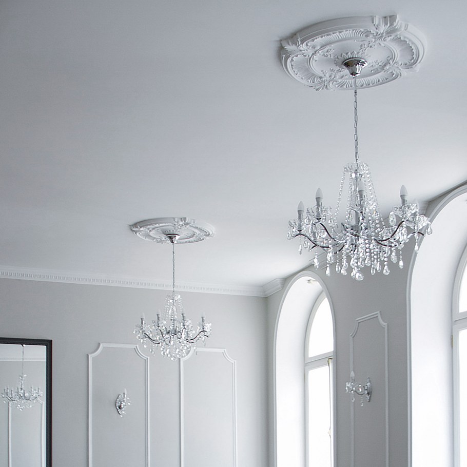 Люстра с хрусталем 3188/8 хром
