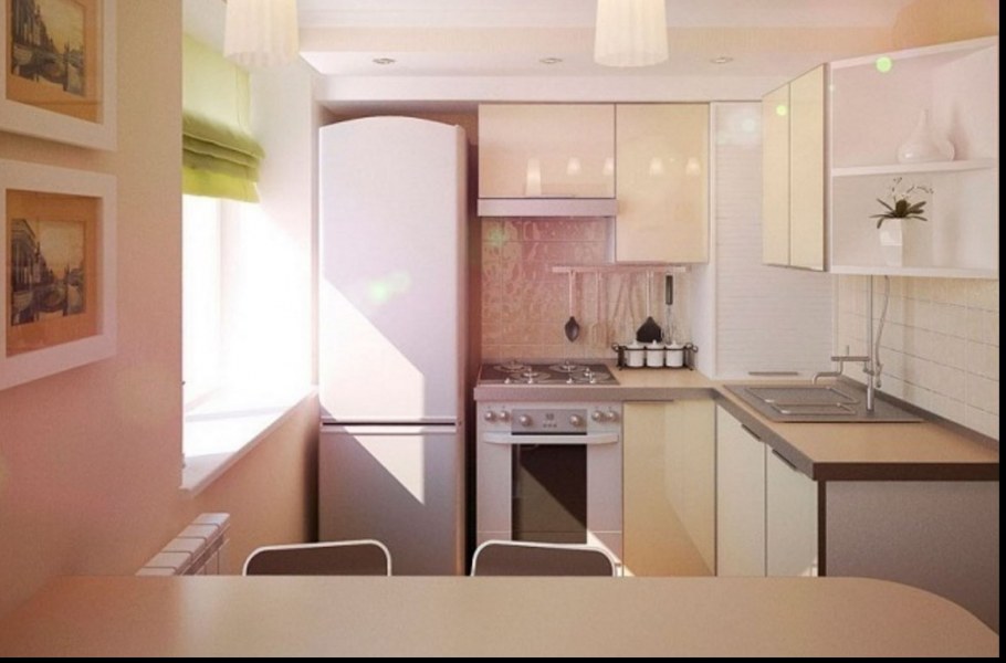 Кухня 6 метров хрущевка