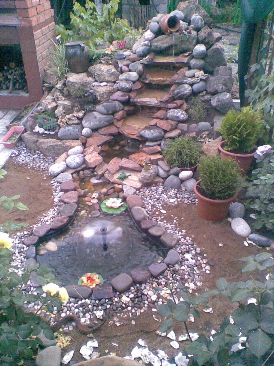 Альпийская горка из камней