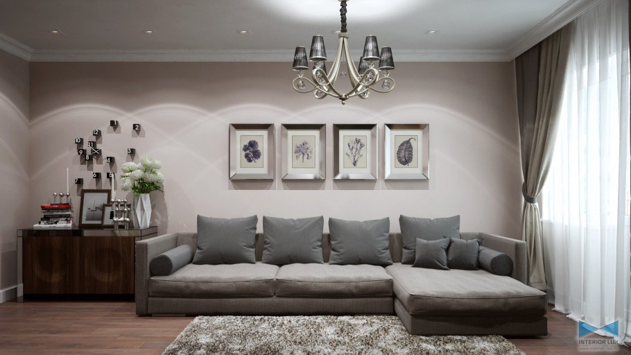 Цвет стен для зала