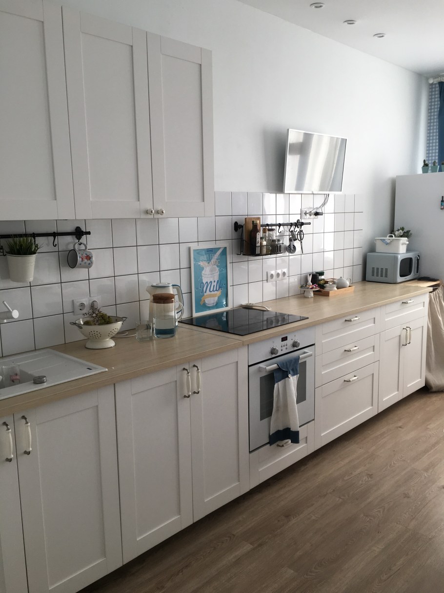 Кухня икеа с фасадами АСКЕРСУНД