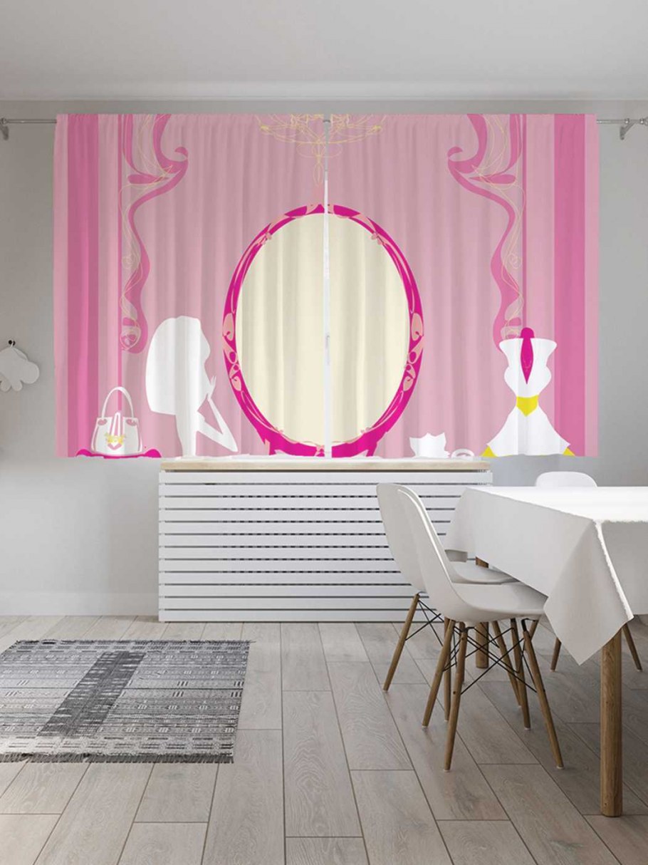 Жалюзи нежно розовые в комнату