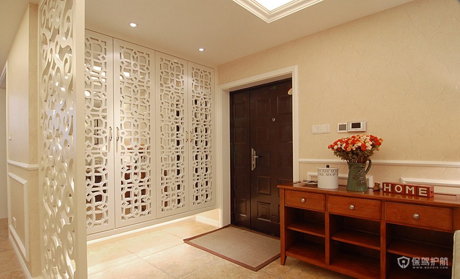 Шторы для холла в частном доме