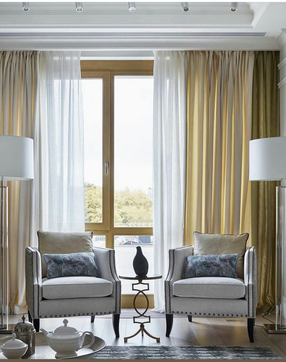 Шторы в неоклассическом стиле