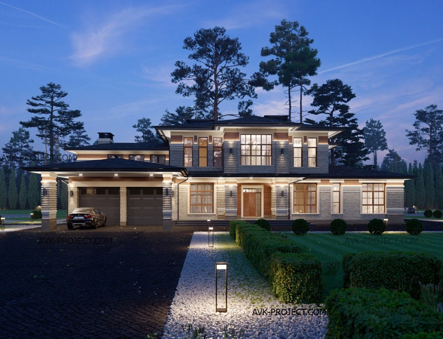 Дом в стиле Райта Миллениум парк