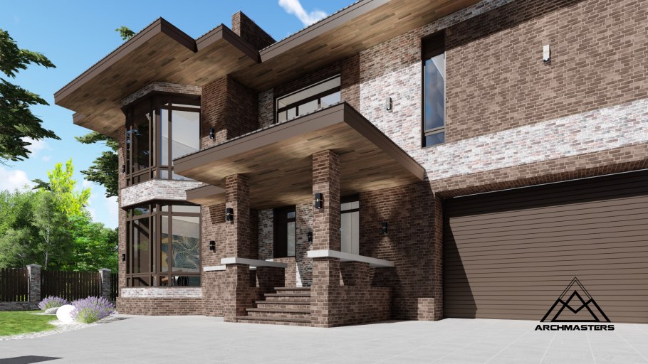 Экстерьер загородного дома