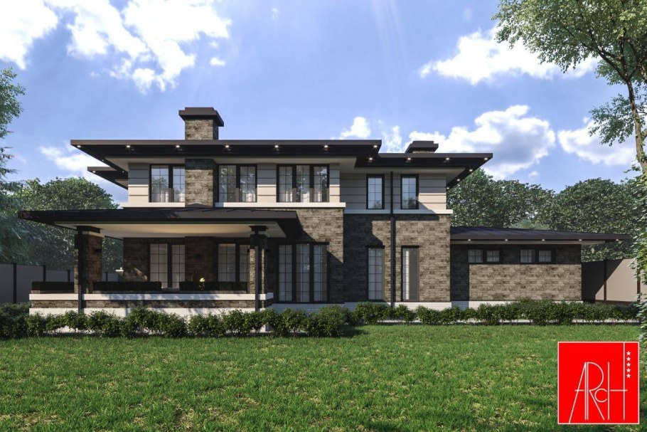 Михаил усов дом в стиле Райта