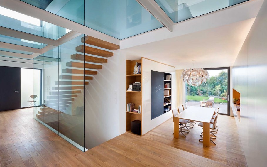 Освещение в большой гостиной