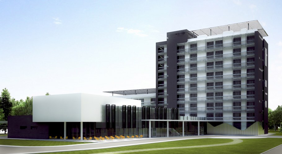 Современные здания гостиниц