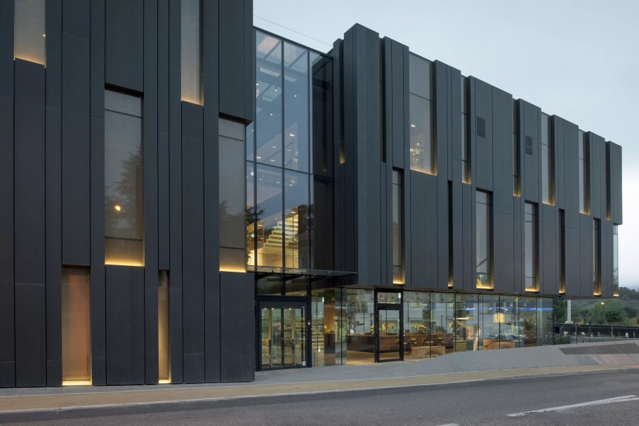 Современные фасады зданий