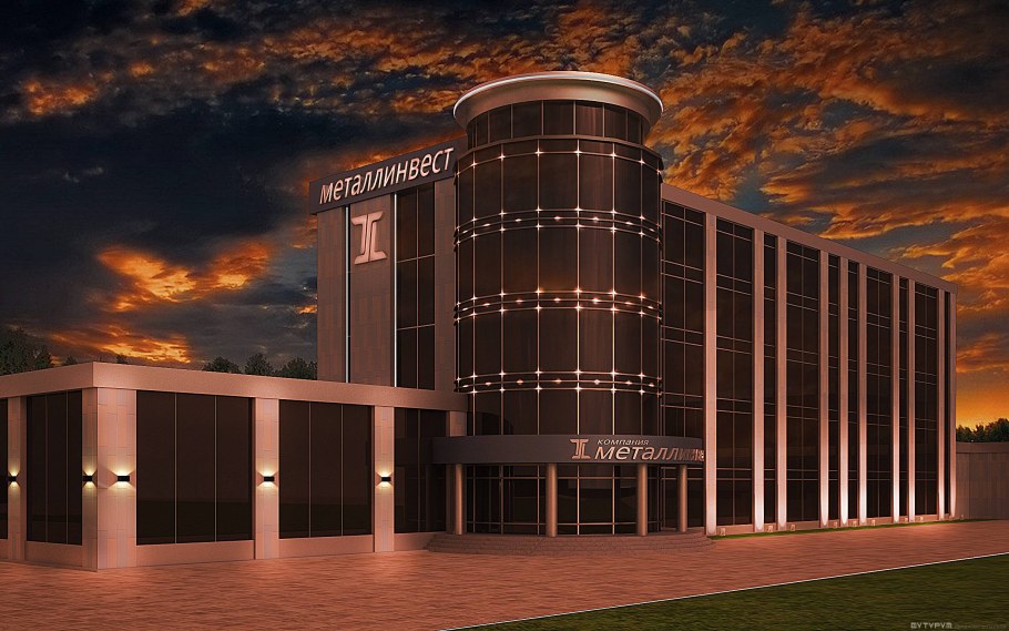 Фасад бизнес центра