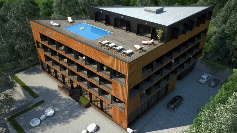 Проекты современных гостиниц