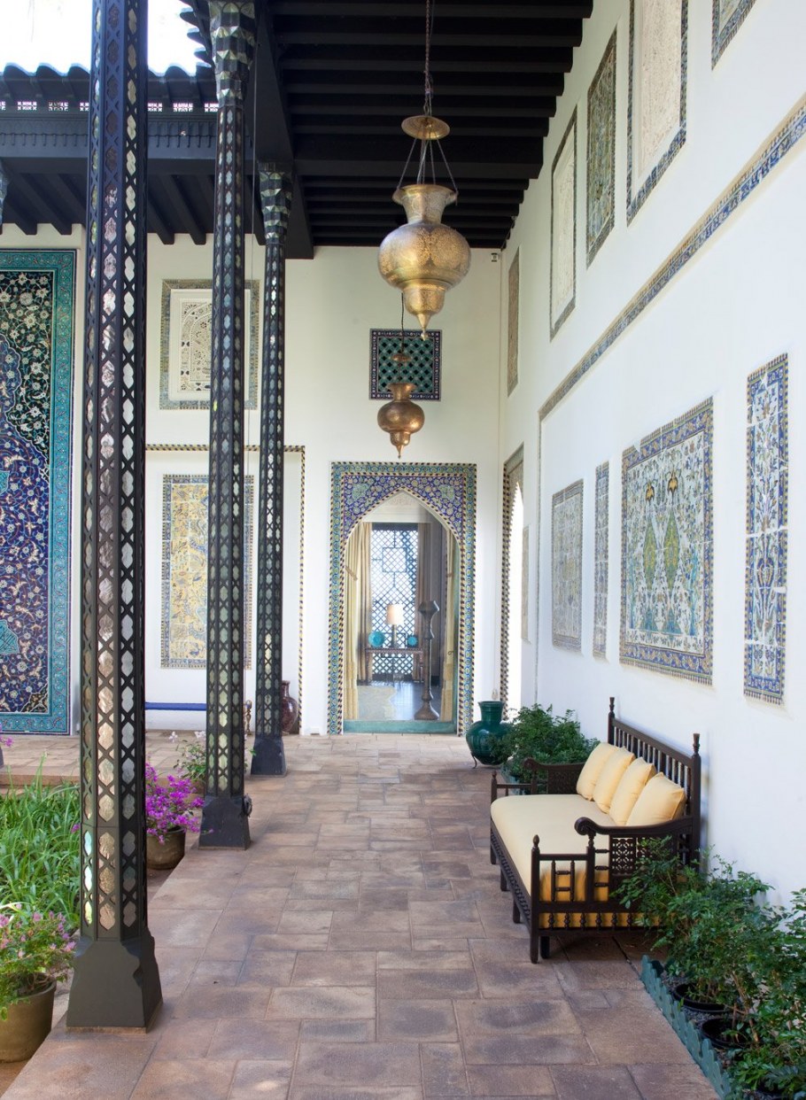 Терраса в марокканском стиле