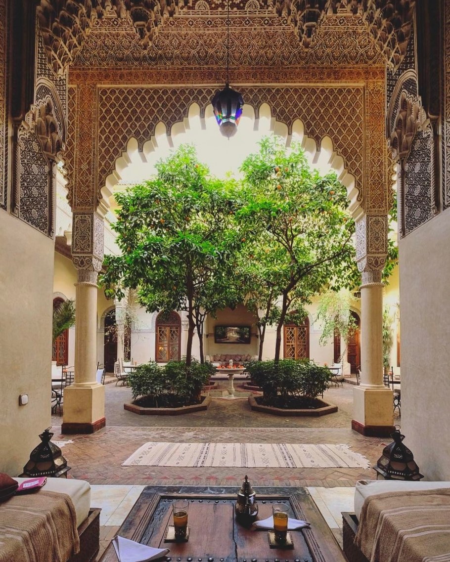 Марокканская архитектура Риад