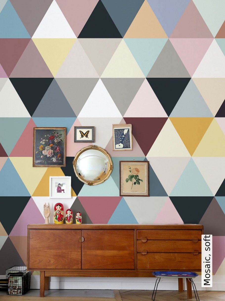Ромбы в интерьере