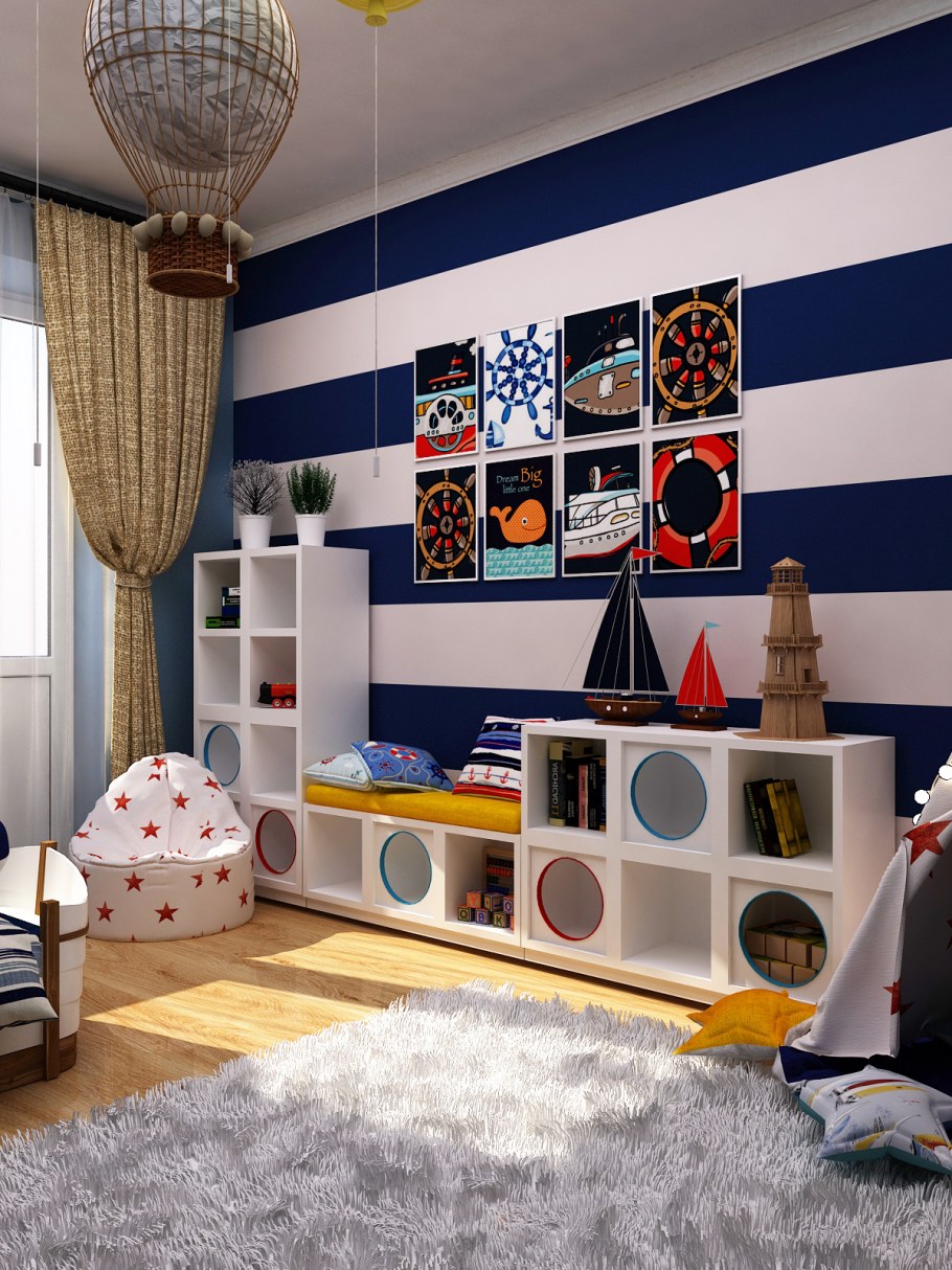 Комната для подростка мальчика 12 кв.м