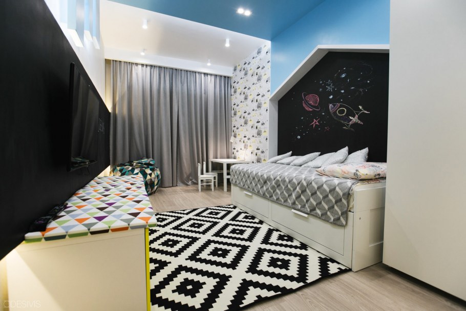 Интерьер спальни сына