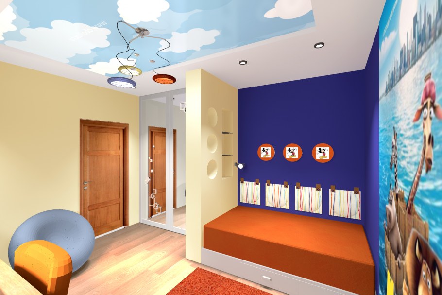 Комната подростка 10 кв