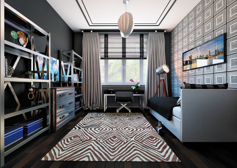 Интерьер комнаты сына