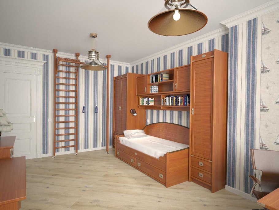 Картинки в комнату сына